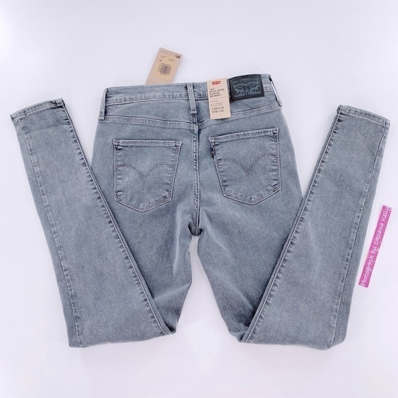 Levi’s HIGH SUPER SKINNY WOMEN'S JEANS W26 L30 - Picture 4 of 10